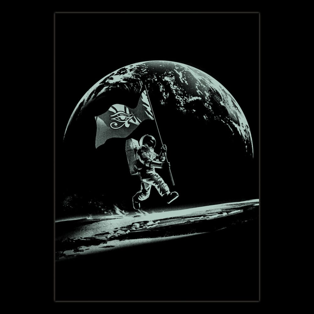 Humankind Poster Glow in the Dark Astronaut - Smalltinytoystore
