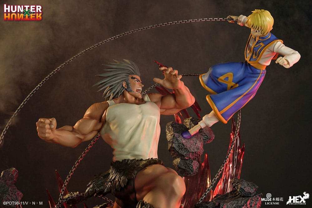 Hunter x Hunter Elite Dynamic Statue 1/6 Kurapika Vs Uvogin 61 cm - Smalltinytoystore