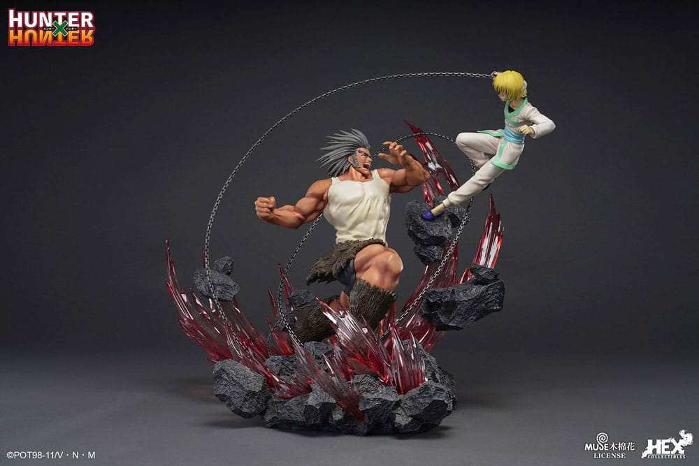 Hunter x Hunter Elite Dynamic Statue 1/6 Kurapika Vs Uvogin 61 cm - Smalltinytoystore