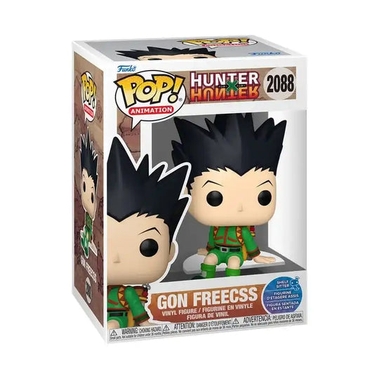 Hunter x Hunter POP! Animation Vinyl Figur Gon Freecss (Sit) 9 cm - Smalltinytoystore