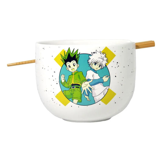 Hunter x Hunter Ramen-Schüssel mit Stäbchen 414 ml - Smalltinytoystore