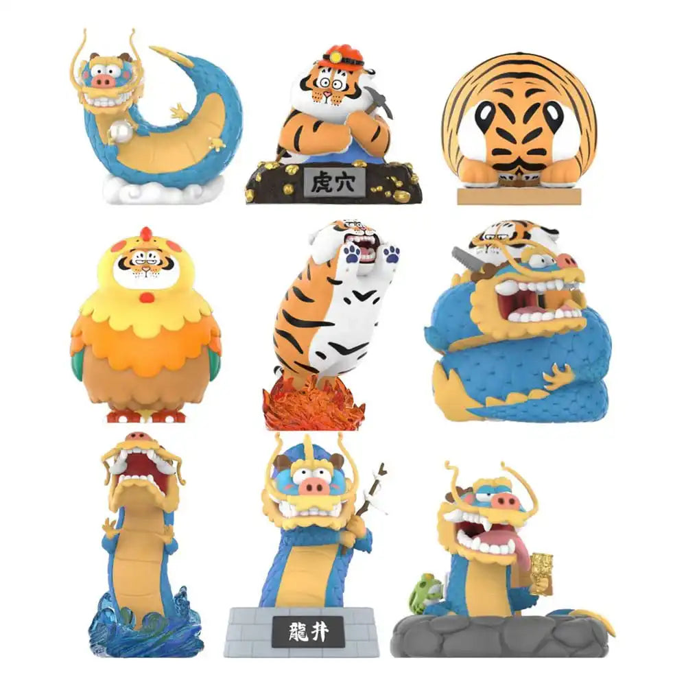 I Am Not Fat Tiger Long Teng Hu Yue Series Minifiguren 9 cm Display (8) - Smalltinytoystore