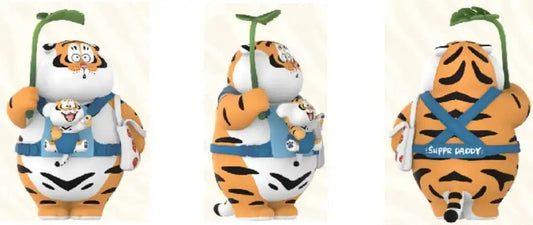 I Am Not Fat Tiger Roaring Love Series Minifiguren 9 cm Display (8) - Smalltinytoystore