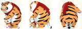 I Am Not Fat Tiger Roaring Love Series Minifiguren 9 cm Display (8) - Smalltinytoystore