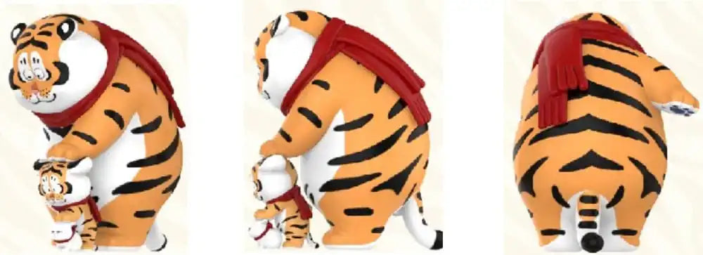 I Am Not Fat Tiger Roaring Love Series Minifiguren 9 cm Display (8) - Smalltinytoystore