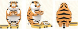I Am Not Fat Tiger Roaring Love Series Minifiguren 9 cm Display (8) - Smalltinytoystore