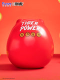 I Am Not Fat Tiger Statue Alexander the Tiger Dharuma 20 cm - Smalltinytoystore