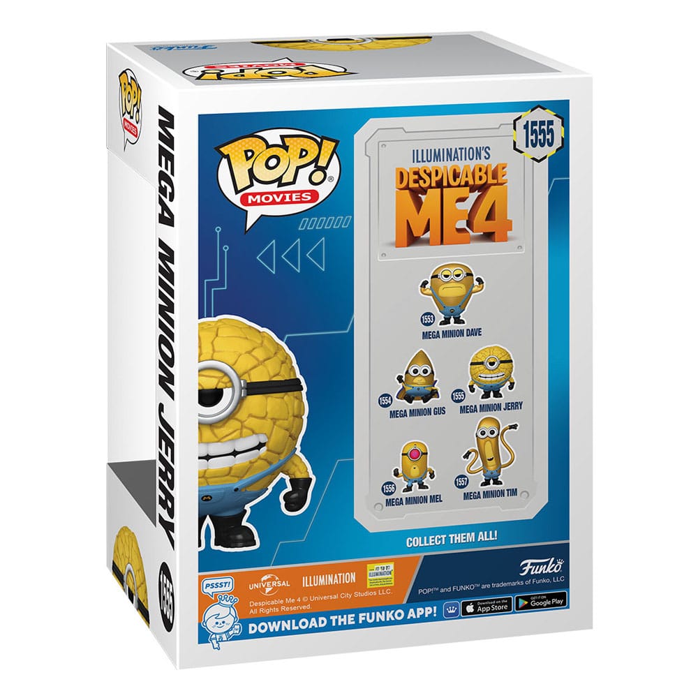 Ich - Einfach unverbesserlich 4 POP! Movies Vinyl Figur Super Jerry 9 cm - Smalltinytoystore
