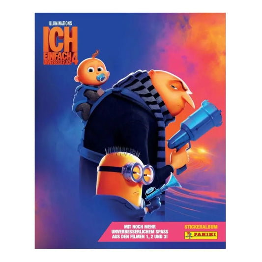 Ich - einfach unverbesserlich 4 Sticker Collection Album *Deutsche Version* - Smalltinytoystore