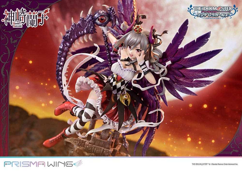 Idolmaster Cinderella Girls Prisma Wing PVC Statue 1/7 Kakuseimaou Ranko Kanzaki 32 cm - Smalltinytoystore