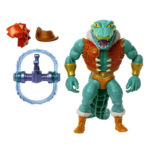 Turtles of Grayskull Masters of the Universe Origins Leatherhead - Smalltinytoystore