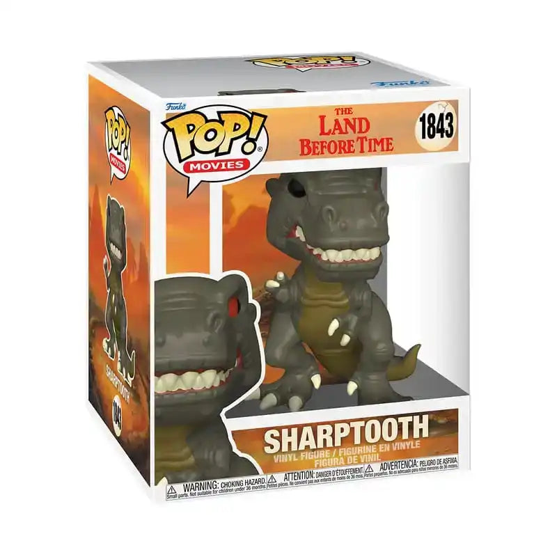 In einem Land vor unserer Zeit Super Sized POP! Vinyl Figur Sharptooth 15 cm - Smalltinytoystore