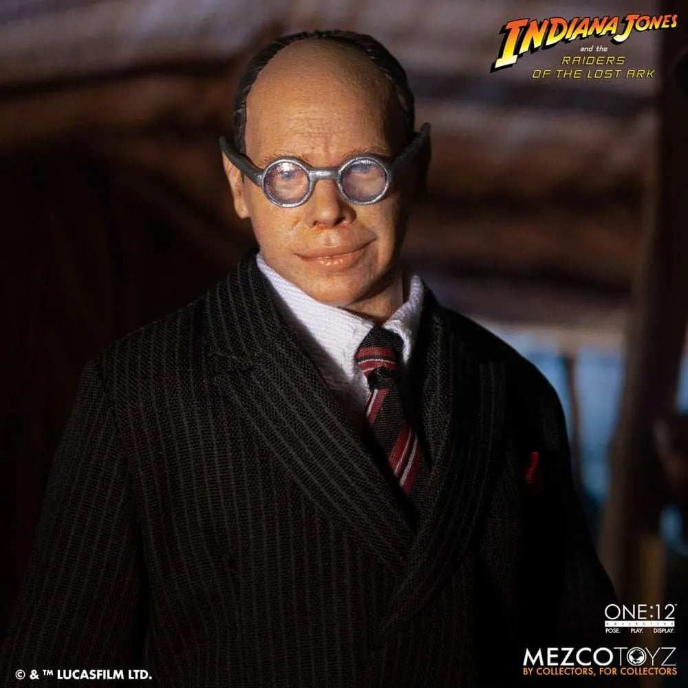 Indiana Jones Actionfigur 1/12 Major Toht and Ark of the Covenant Deluxe Boxed Set 16 cm - Smalltinytoystore