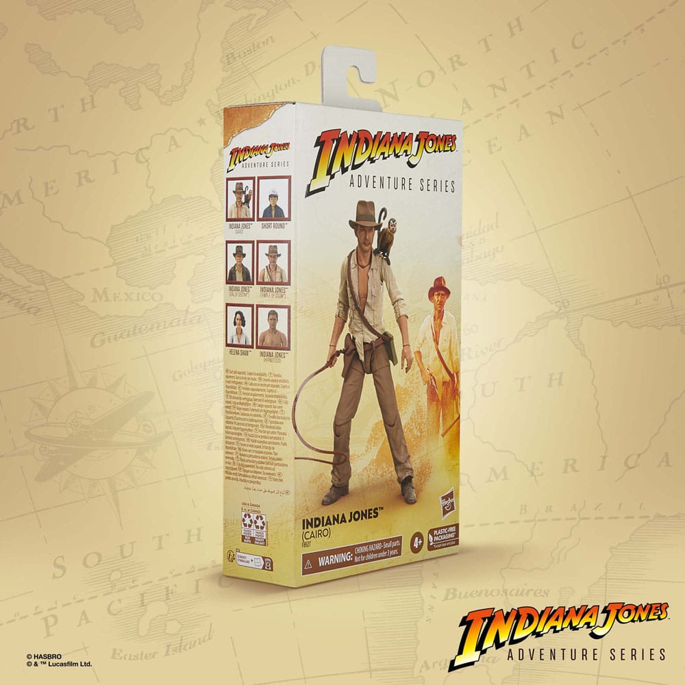 Indiana Jones Adventure Series Actionfigur Indiana Jones (Cairo) (Jäger des verlorenen Schatzes) 15 cm - Smalltinytoystore
