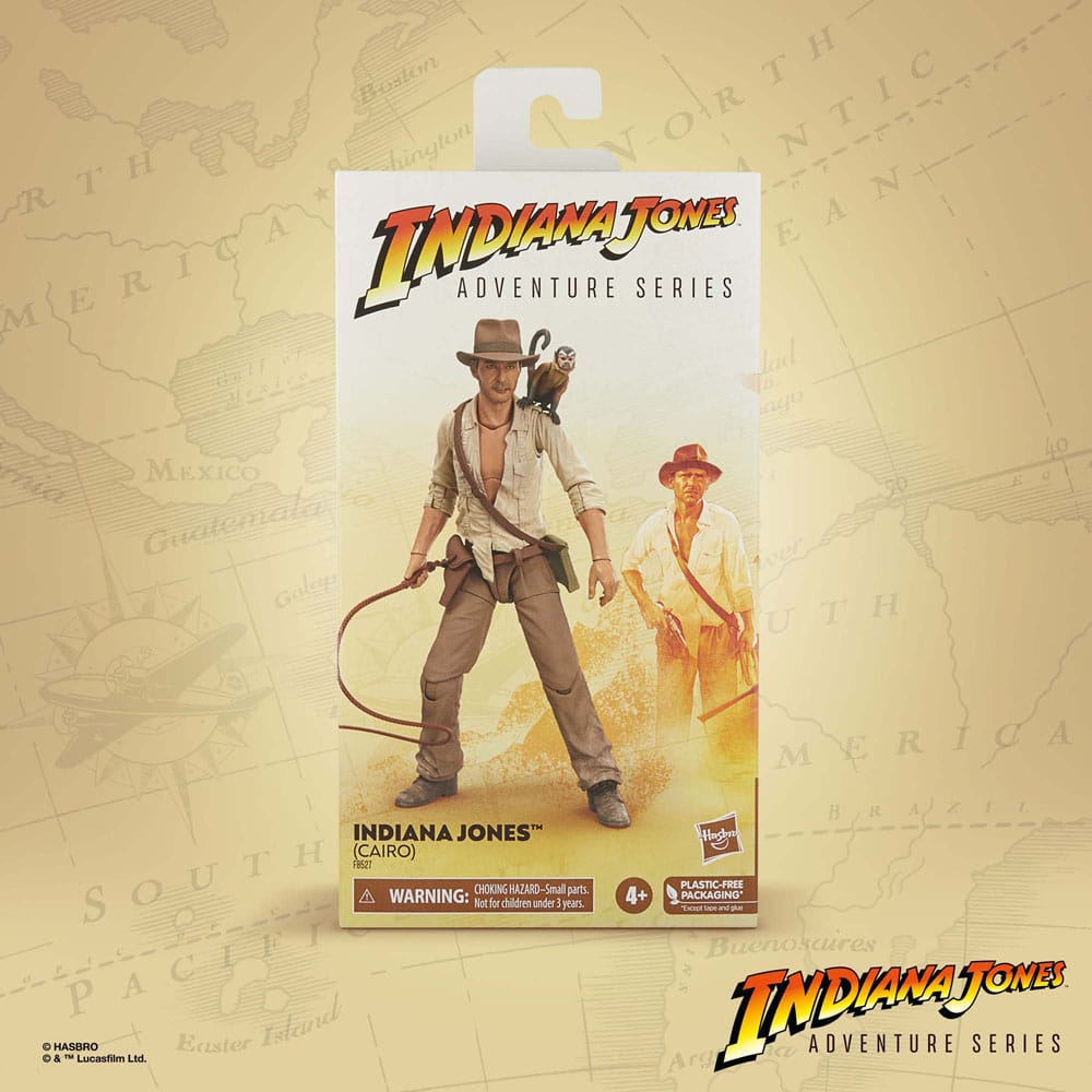 Indiana Jones Adventure Series Actionfigur Indiana Jones (Cairo) (Jäger des verlorenen Schatzes) 15 cm - Smalltinytoystore