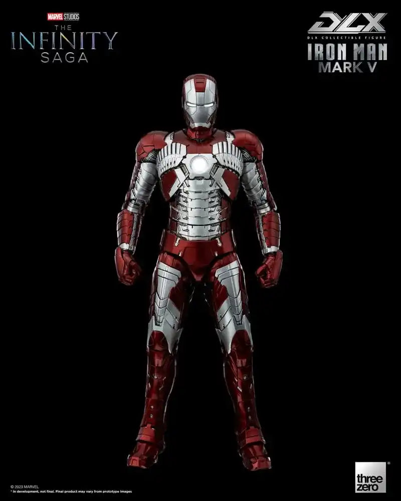 Infinity Saga DLX Actionfigur 1/12 Iron Man Mark 5 17 cm - Smalltinytoystore