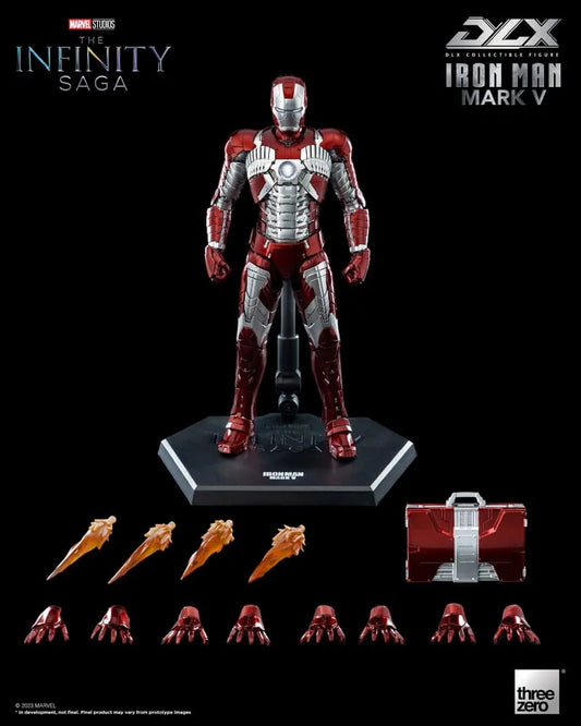 Infinity Saga DLX Actionfigur 1/12 Iron Man Mark 5 17 cm - Smalltinytoystore