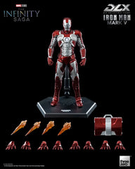 Infinity Saga DLX Actionfigur 1/12 Iron Man Mark 5 17 cm - Smalltinytoystore