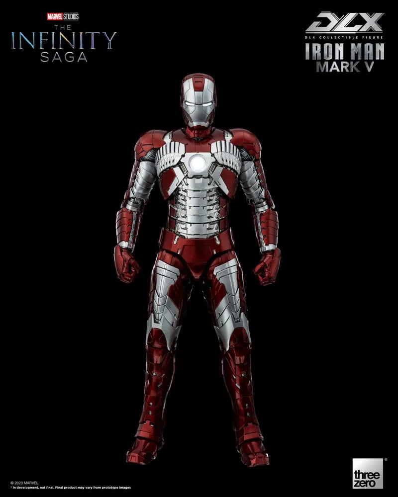 Infinity Saga DLX Actionfigur 1/12 Iron Man Mark 5 17 cm - Smalltinytoystore