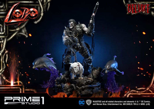 Injustice Gods Among Us Statue 1/3 Lobo Deluxe Version 98 cm - Smalltinytoystore