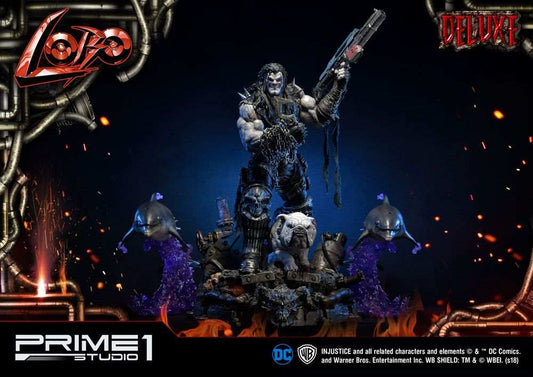 Injustice Gods Among Us Statue 1/3 Lobo Deluxe Version 98 cm - Smalltinytoystore