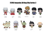 InuYasha 3D PVC-Taschenanhänger Serie 2 Display (24)