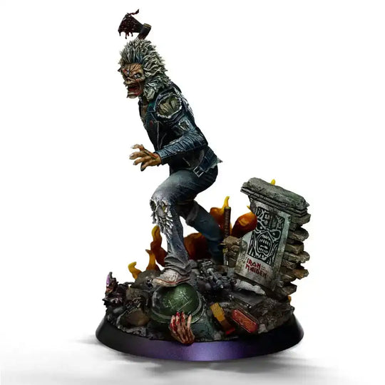 Iron Maiden Art Scale Statue 1/10 Eddie 50th Year Anniversary 22 cm - Smalltinytoystore