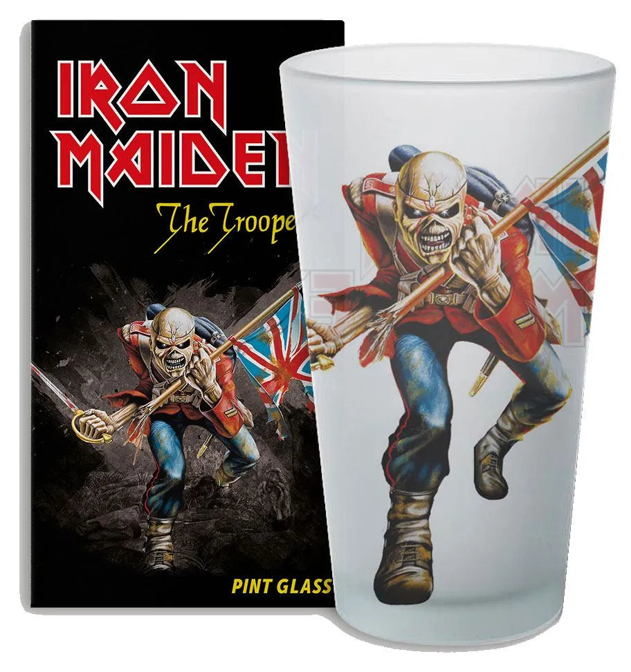 Iron Maiden Bierglas The Trooper - Smalltinytoystore