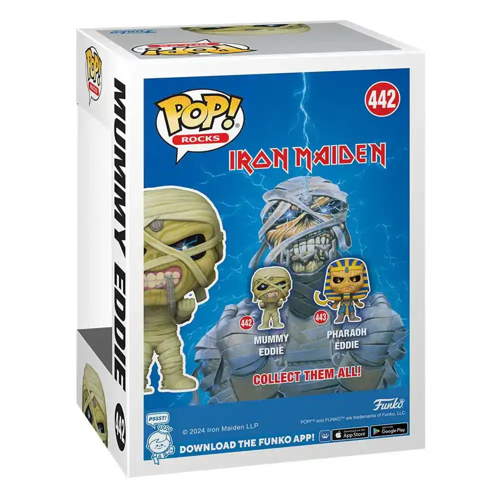 Iron Maiden POP! Rocks Vinyl Figur Eddie Mummy 9 cm - Smalltinytoystore