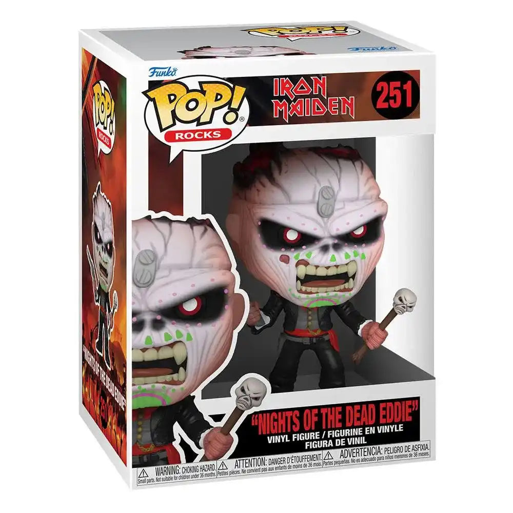 Iron Maiden POP! Rocks Vinyl Figur Eddie - Nights of the Dead 9 cm - Smalltinytoystore