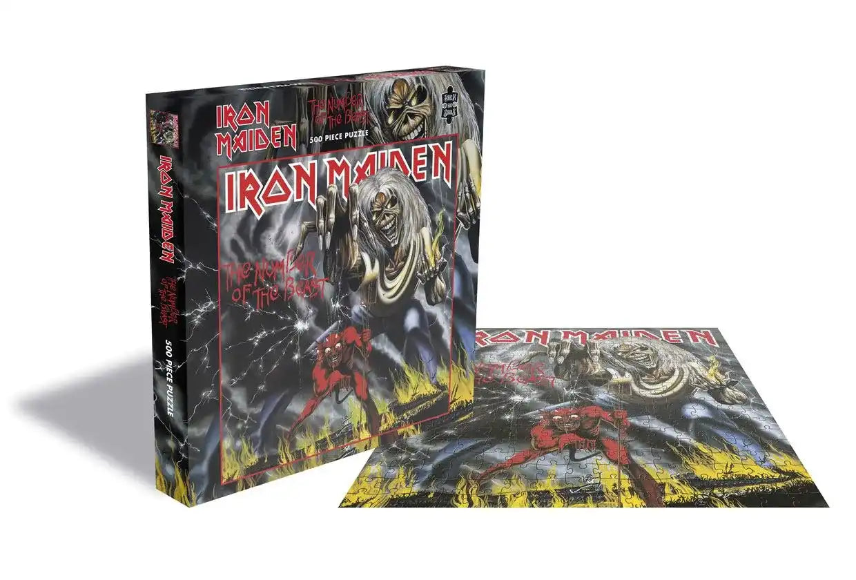 Iron Maiden Puzzle The Number of the Beast - Smalltinytoystore