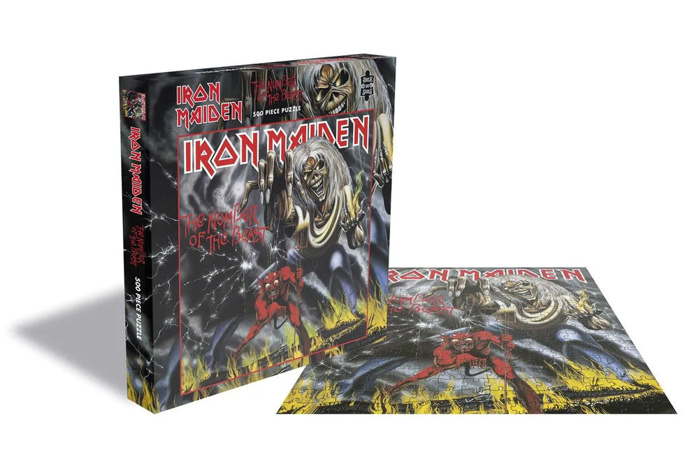 Iron Maiden Puzzle The Number of the Beast - Smalltinytoystore