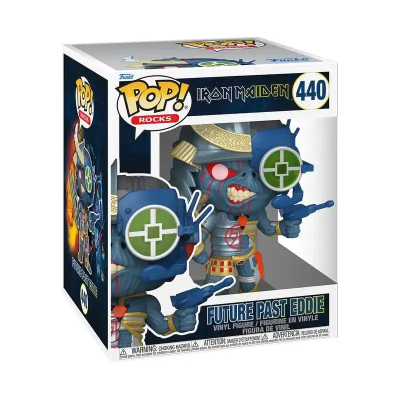 Iron Maiden Super Sized POP! Rocks Vinyl Figur The Future Past 15 cm - Smalltinytoystore