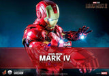 Iron Man 2 1/4 Iron Man Mark IV 49 cm HOT TOYS - Smalltinytoystore