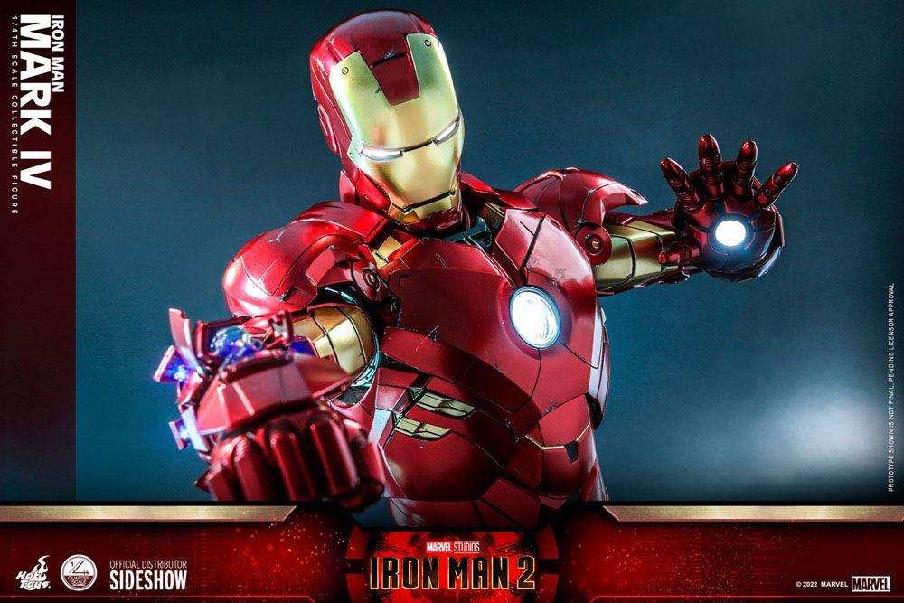 Iron Man 2 1/4 Iron Man Mark IV 49 cm - Smalltinytoystore