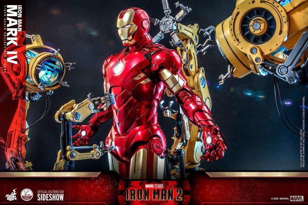 Iron Man 2 1/4 Iron Man Mark IV 49 cm - Smalltinytoystore