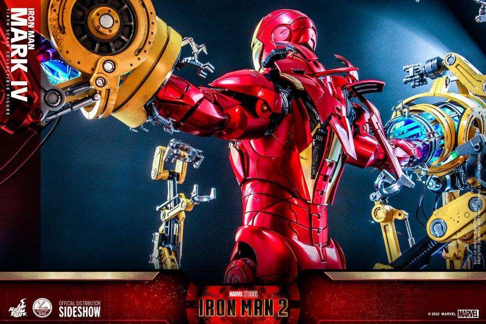 Iron Man 2 1/4 Iron Man Mark IV 49 cm - Smalltinytoystore