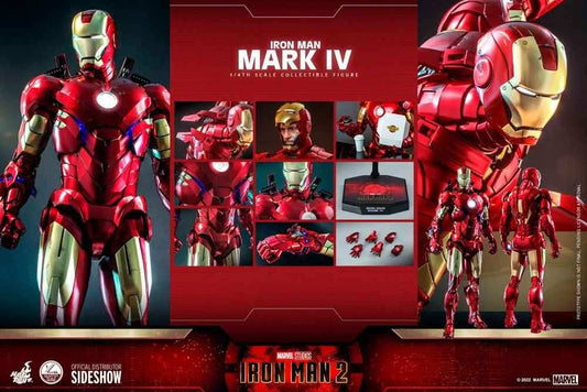 Iron Man 2 1/4 Iron Man Mark IV mit Suit-Up Gantry 49 cm - Smalltinytoystore