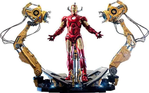 Iron Man 2 1/4 Iron Man Mark IV mit Suit-Up Gantry 49 cm - Smalltinytoystore