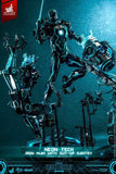 Iron Man 2 1/6 Neon Tech Iron Man mit Suit-Up Gantry 32 cm HOT TOYS - Smalltinytoystore