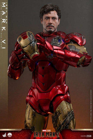 Iron Man 2 Actionfigur 1/4 Iron Man Mark VI 48 cm - Smalltinytoystore