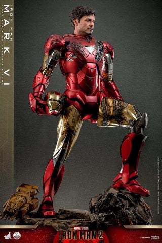 Iron Man 2 Actionfigur 1/4 Iron Man Mark VI 48 cm - Smalltinytoystore