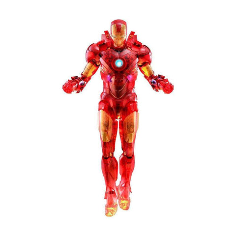 Iron Man 2: Iron Man Mark IV (Holographic Version) - 2020 Toy Fair Exclusive Movie Masterpiece - Smalltinytoystore