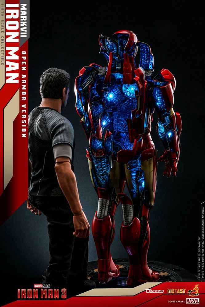 Iron Man 3 Diorama 1/6 Iron Man Mark VII (Op Armor Version) 32 cm - Smalltinytoystore