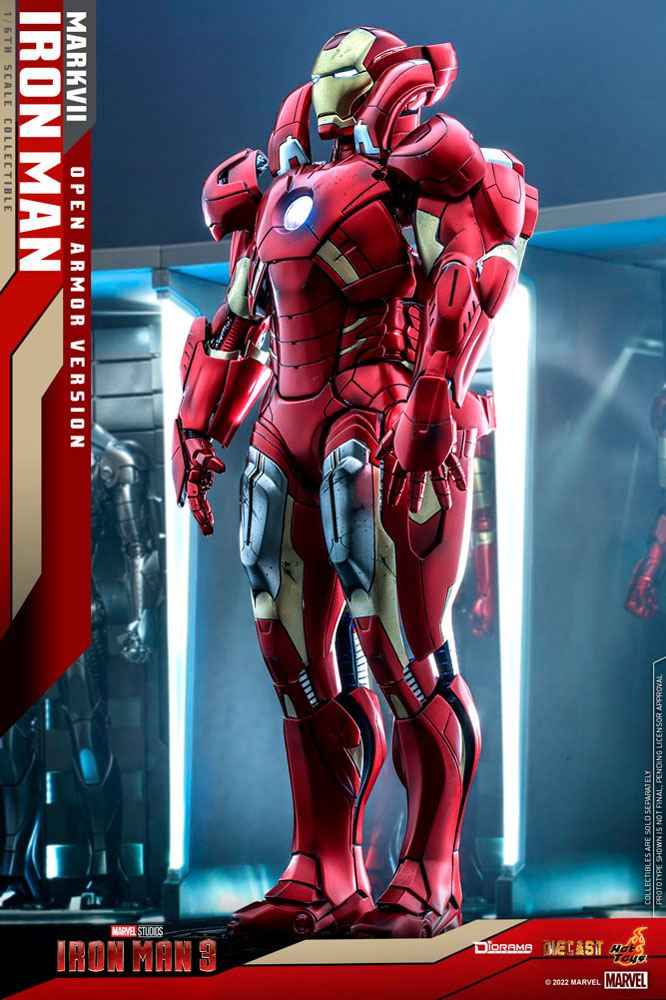 Iron Man 3 Diorama 1/6 Iron Man Mark VII (Op Armor Version) 32 cm - Smalltinytoystore