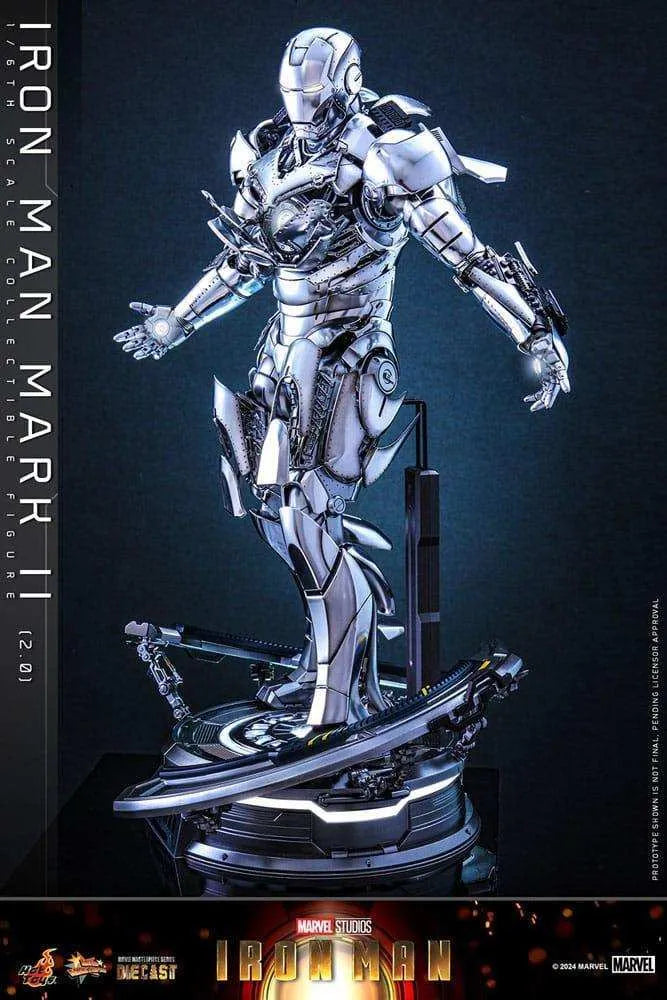 Iron Man Actionfigur 1/6 Iron Man Mark II (2.0) 33 cm HOT TOYS - Smalltinytoystore