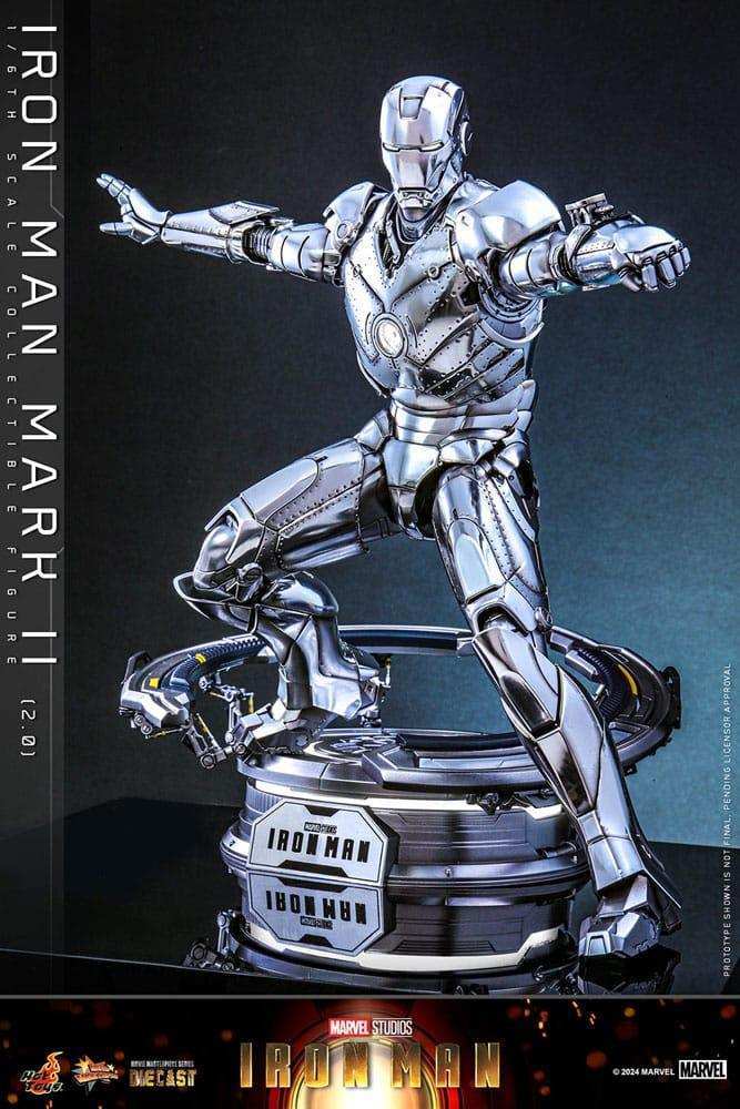Iron Man Actionfigur 1/6 Iron Man Mark II (2.0) 33 cm HOT TOYS - Smalltinytoystore