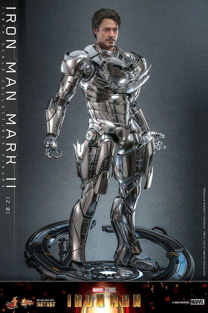 Iron Man Actionfigur 1/6 Iron Man Mark II (2.0) 33 cm HOT TOYS - Smalltinytoystore