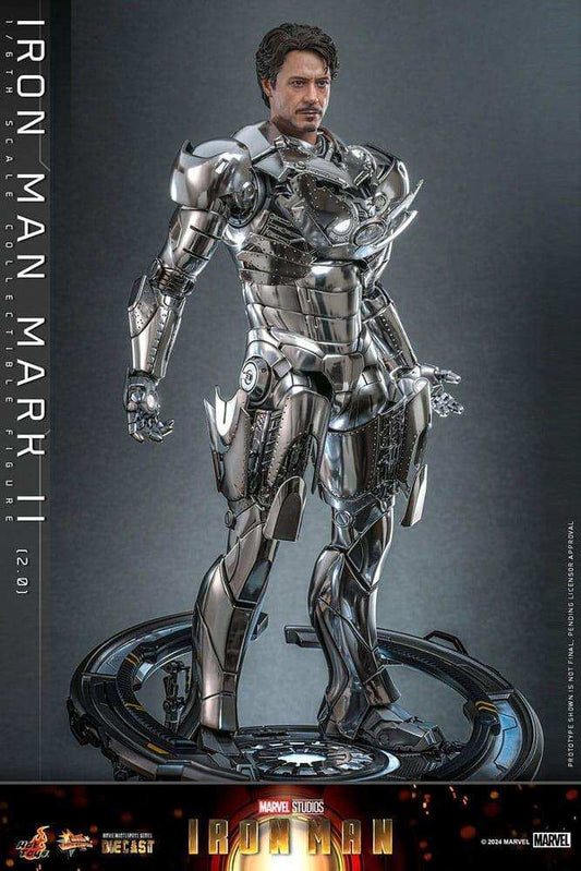 Iron Man Actionfigur 1/6 Iron Man Mark II (2.0) 33 cm HOT TOYS - Smalltinytoystore