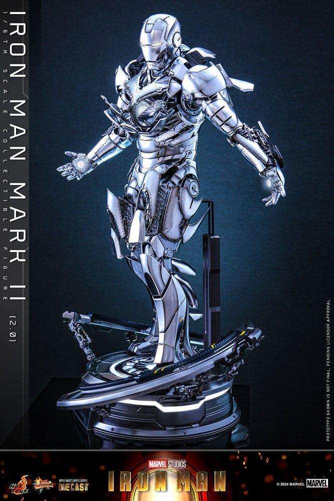 Iron Man Actionfigur 1/6 Iron Man Mark II (2.0) 33 cm HOT TOYS - Smalltinytoystore